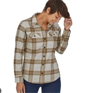 Patagonia Fjord Plaid Flannel Shirt